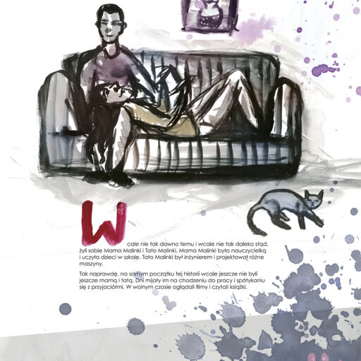 Ilustracje i projekt graficzny książki artystycznej • Wyższa Szkoła Artystyczna w Warszawie